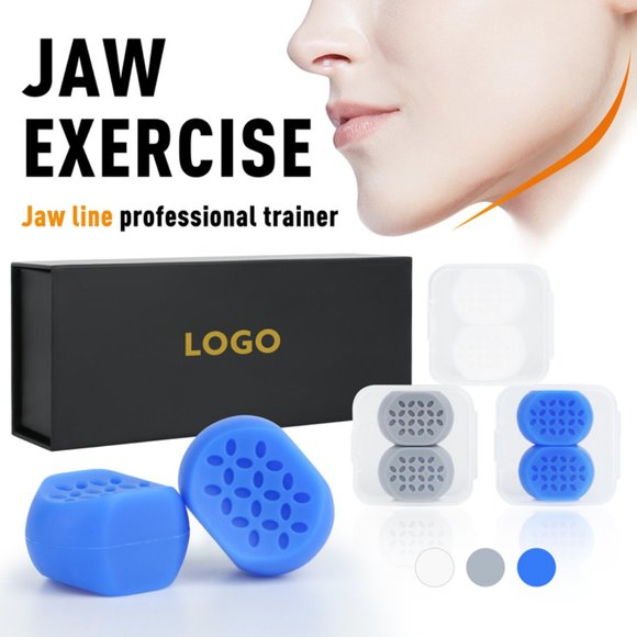 6 Pcs Jaw Exerciser for Men Women, Jawline Exerciser Jaw Trainer, Silicone Jaw - Picture 6 of 10